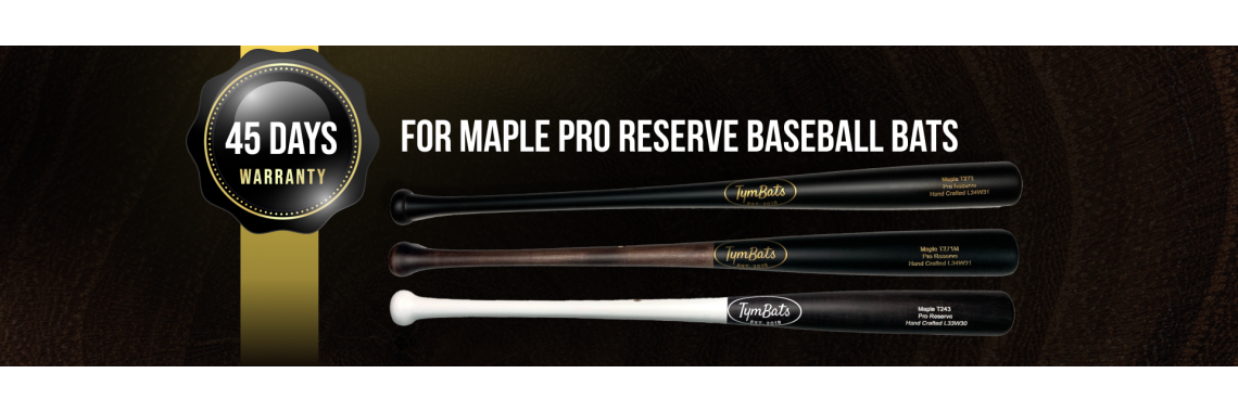 Pro Reserve Maple bats
